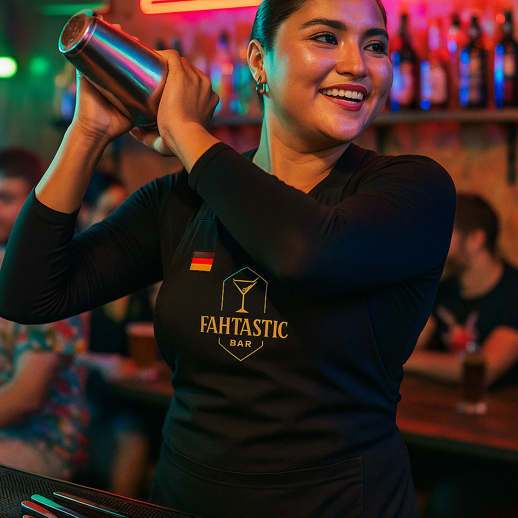 Szene: Bartender bei der Arbeit